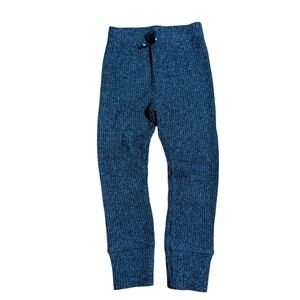 ZARA Kids Ribbed Knit Jogger Pants Dark Gray Size 3-4Y